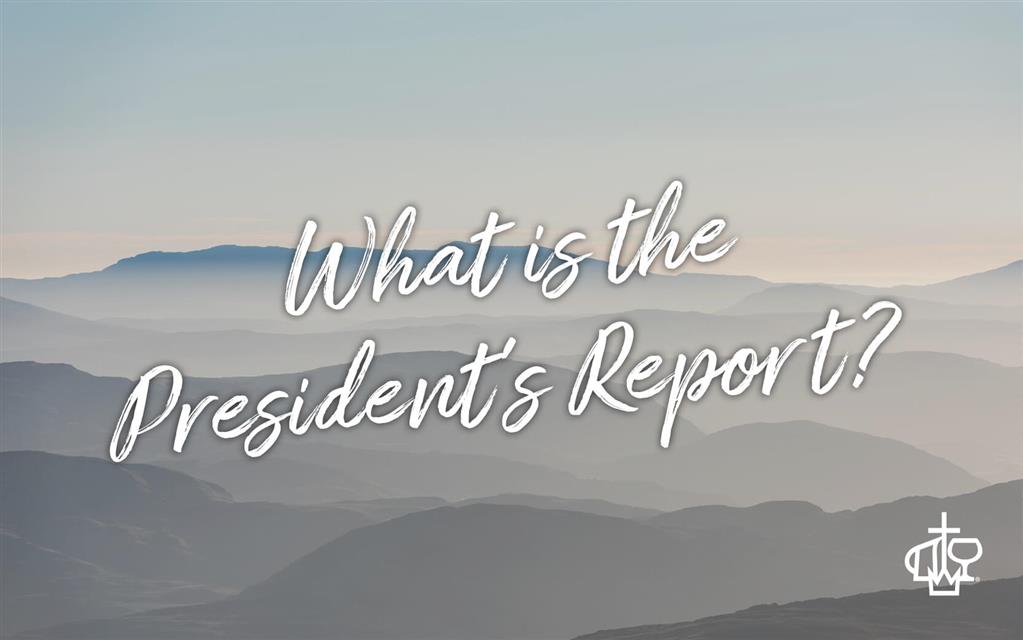 What is the President’s Report?