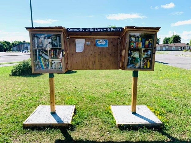 Community Little Library and Pantry