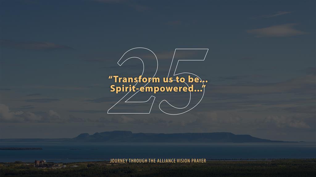 Journey Through The Alliance Vision Prayer 2026 - Day 25