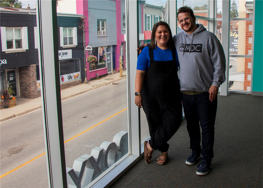 Paul &amp; Payge Lucas, former Apprentices and new leaders of the Roxy Centre in Acton, Ontario.