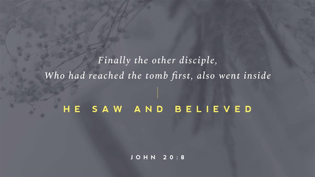 John 20: 1-10