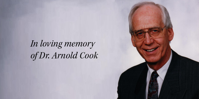 In Memory of Dr. Arnold Cook